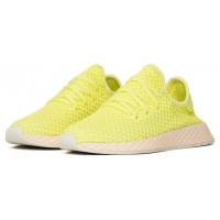 Кроссовки Adidas Deerupt Runner салатовые